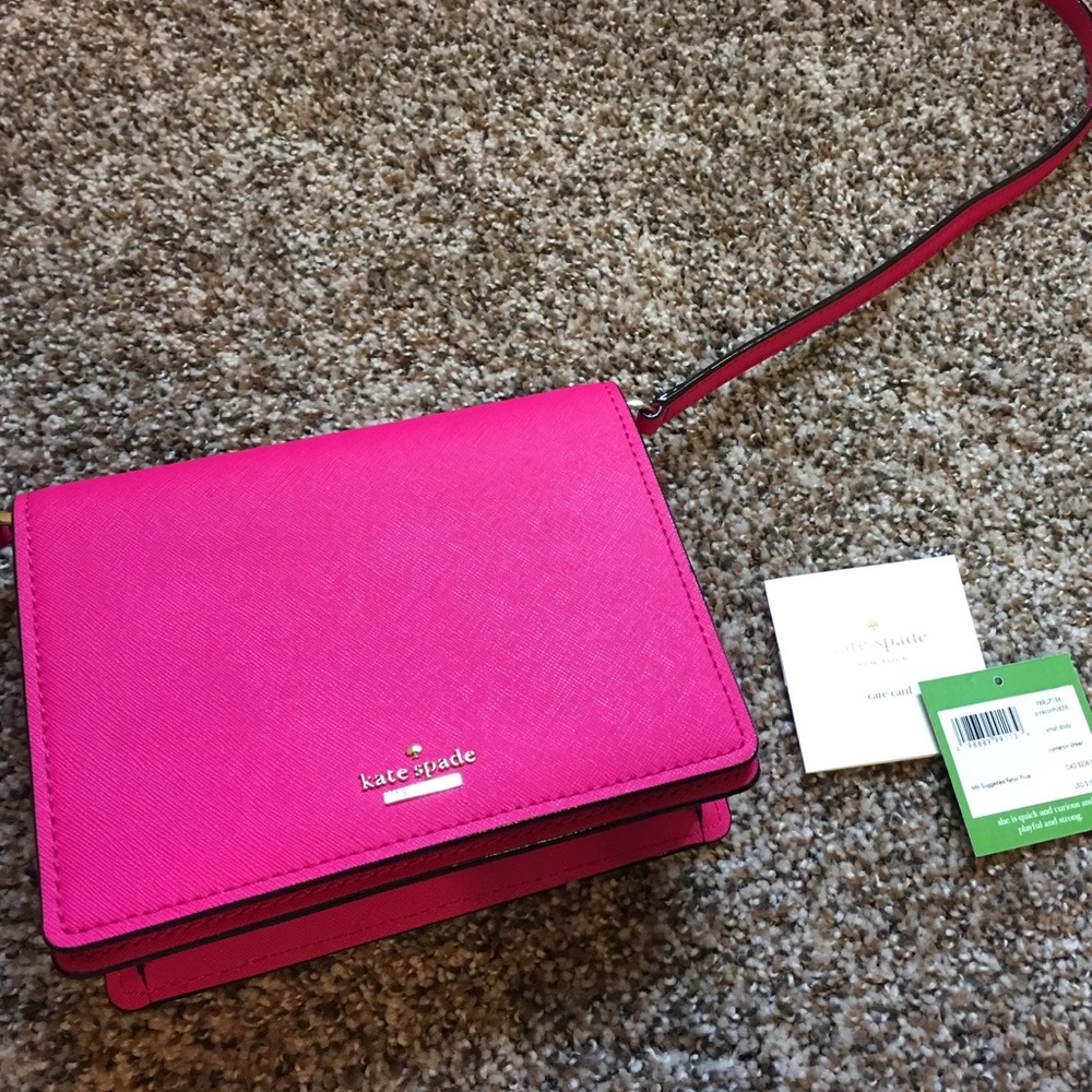 NWT Kate Spade Pink Crossbody